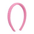 Pink Textured Hard Headband Sale