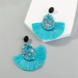 18K Gold-Plated Tassel Drop Earrings Fashion