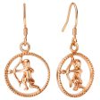 18K Rose Gold-Plated Constellation Drop Earrings For Discount