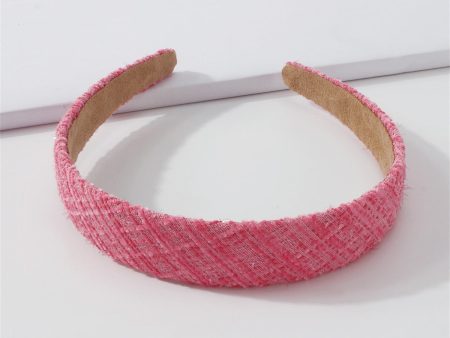 Pink Lattice Hard Headband on Sale