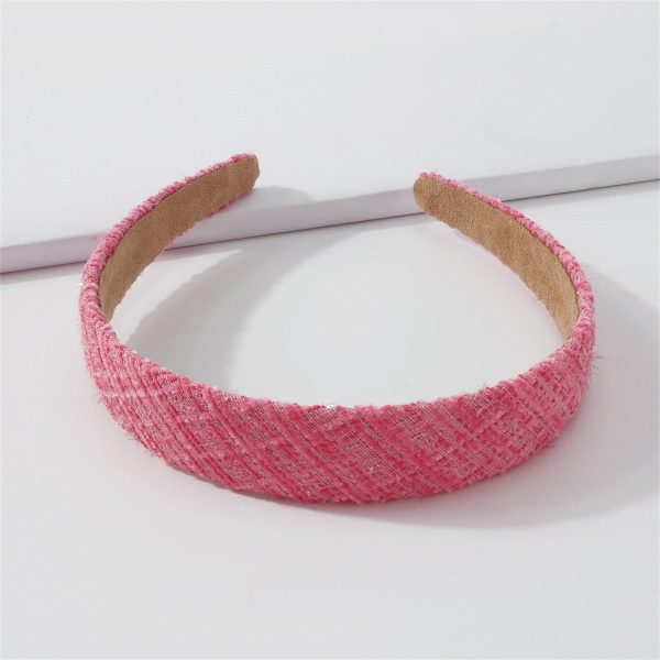 Pink Lattice Hard Headband on Sale