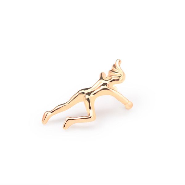 18K Gold-Plated Figure Ear Cuff Discount