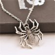 Silver-Plated Spider Pendant Necklace Online