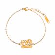 18K Gold-Plated  I Do Nurse  Charm Bracelet For Sale