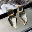 18K Gold-Plated & Acrylic Statement Drop Earring Discount