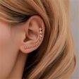 18K Gold-Plated Star Ear Climber Online Sale