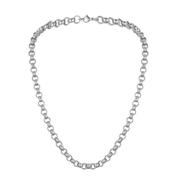 Silver-Plated Chain Necklace Discount