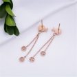 18K Rose Gold-Plated Fish Drop Earring Sale