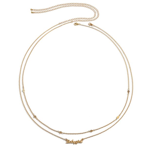 18K Gold Plated  Babygive  Waist Chain Set Fashion