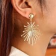 18K Gold-Plated Sun Drop Earrings Hot on Sale