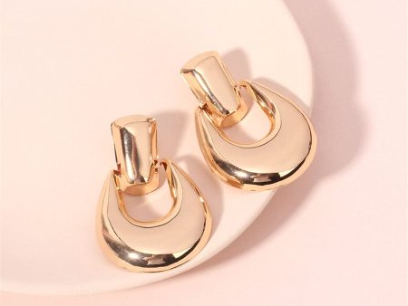 18K Gold-Plated Catch Drop Earrings Sale