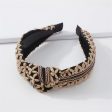 Black Weave Knot Headband For Discount