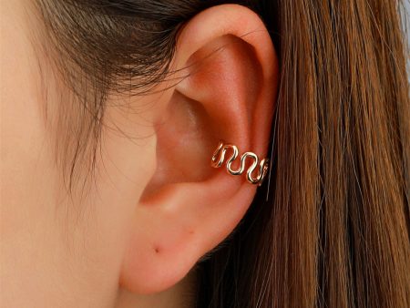 18K Gold-Plated Snake Ear Cuff Supply