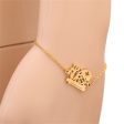 18K Gold-Plated  I Do Nurse  Charm Bracelet For Sale