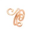 18K Gold-Plated Swirl Layered Ear Cuff Supply