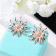 18K Gold-Plated Sunflower Stud Earrings Supply