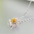 18K Gold-Plated & Sterling Silver Mum Pendant Necklace Sale