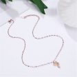 18K Rose Gold-Plated Fox Pendant Necklace Online