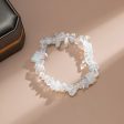 White Resin Stretch Bracelet Online Sale