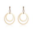 18K Gold-Plated Gear Drop Earring Online