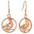 18K Rose Gold-Plated Constellation Drop Earrings For Discount