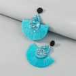 18K Gold-Plated Tassel Drop Earrings Fashion