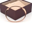 18K Rose Gold-Plated  Believe In Yourself  Bangle Cheap