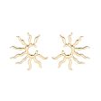 18K Gold-Plated Sun Stud Earrings Online Sale