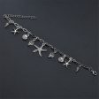 Silver-Plated Starfish Charm Anklet Discount